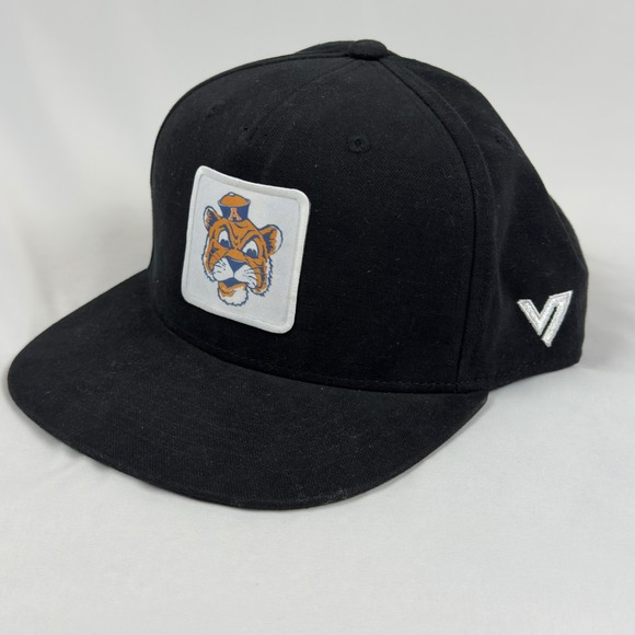 Vintage Other - Vintage Brand Black Snapback Auburn Tiger Patch Baseball Cap